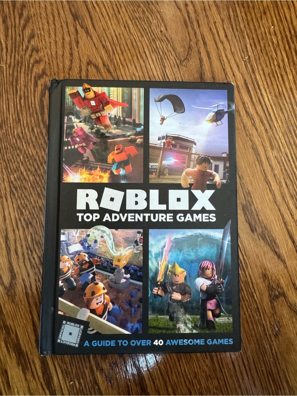 Roblox Top Adventure Games Book -hardback book